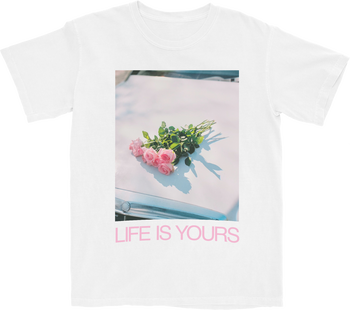 LIFE IS YOURS T-shirt White