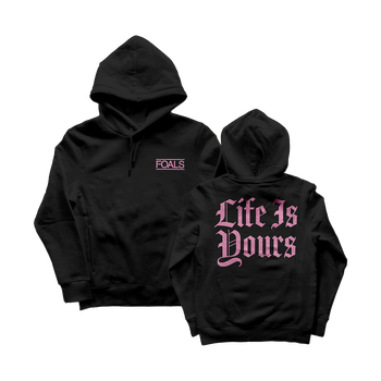 Life Is Yours Gothic Logo Hoodie